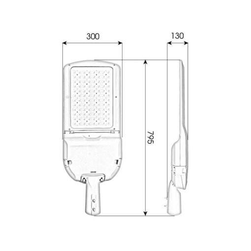 Đèn đường LED M23 - 250W