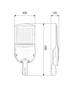 Đèn đường LED M23 - 200W